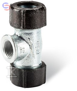 GEBO QUICK TRÓJNIK zaciskowy 1 1/4" stalowy 0.98kg