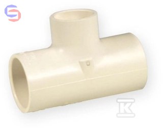 NIBCO TRÓJNIK REDUK PVC-C 3/4x3/4x1/2 KW/KW/KW