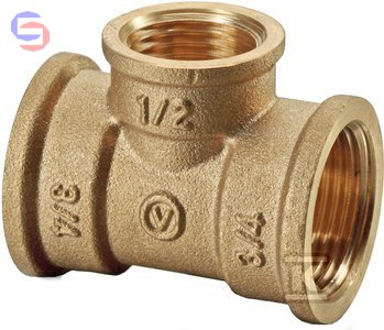 ONNLINE TWIST Trójnik nakrętny 1/2" mosiądz 0,07kg