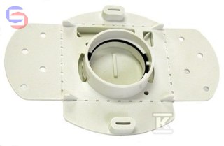 TOPVAC TUY88 Uniwersalna puszka z przykryciem tynku 36x106x162mm 0,06kg