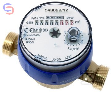 BMETERS GSD8-RFM Wodomierz DN15 Q3=2,5 R160/R50 Antymagnetyczny