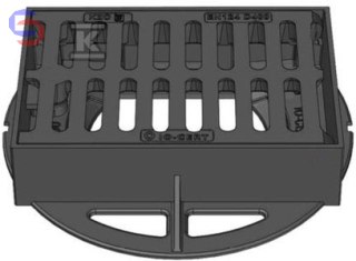 KZO MALOW Wpust żeliwny ściekowy D400 H150 pełny kołnierz