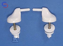 ZAWIASY DESKI PLASTIK 060110 GEBERIT