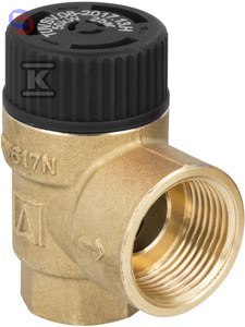 AFRISO MSS Zawór bezpieczeństwa 1/2"x3/4" 6 bar solar