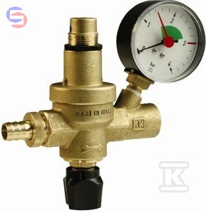 AFRISO Zawór FAM z manometrem 0,15x0,08x0,11m 0,92kg