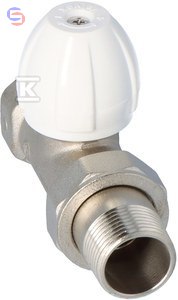 VALVEX ACTIV Zawór grzejnikowy prosty niklowany 3/4" PS