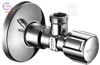 SCHELL COMFORT Zawór kątowy 1/2"x3/8" chrom bez nakrętki