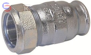 GEBO Special Złączka zaciskowa 5/4"x44.5 do rur czarnych