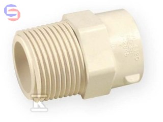NIBCO Złączka wkrętna KW/GZ 1 1/2" PVC-C 0,07kg