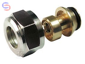 Wavin Tigris Śrubunek przyłączeniowy 20x3/4" stal 0,058kg