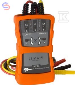 SONEL TKF-12 Tester kolejności faz 0.07x0.12x0.17m 0.222kg