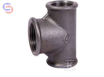 OPAL Trójnik redukcyjny nakrętny 6/4x5/4x6/4 czarny B1 NR25 130-33S