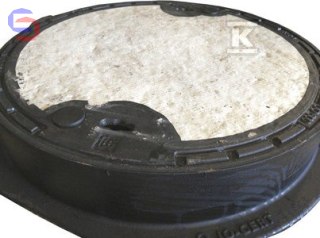 KZO MALOWANY Właz betonowany DO 600 H115 KL.D400 0.6x0.6x0.12m 135kg