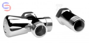 FERRO ONNLINE Zawór kątowy czerpalny 3/4" z przedłużką Z250