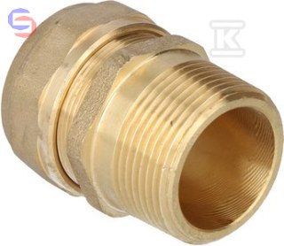 HELA HELA-H Złączka mosiężna 32x2.9mm GZ 5/4" PN6 Heatpex