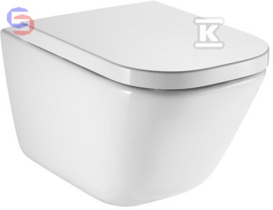 ROCA GAP Miska WC Podwieszana Rimless 540x350x400mm Biała