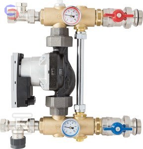 KAN-therm MANIFOLDS STANDARD UH Grupa pompowa z pompą elektroniczną 0.12x0.35x0.35m 5.35kg