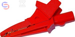 SONEL K02 Krokodyl czerwony zacisk pomiarowy 31x69x102mm 24g