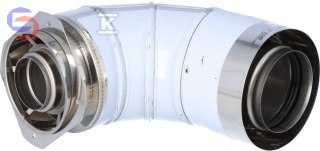 KOLANO KONC.87ST DN80/125 Z KOŁ DN60/10 IMMERGAS