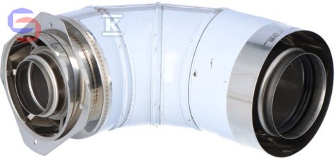 KOLANO KONC.87ST DN80/125 Z KOŁ DN60/10 IMMERGAS