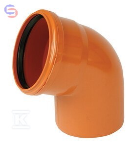 KOLANO PVC 160/67 KANALIZACJA ZEWNĘTRZNA WAVIN