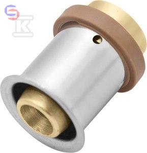 KAN-therm ultraPRESS Korek 25x2,5 mosiężny PRESS FITTINGS