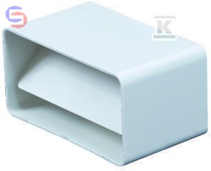 AWENTA Łącznik kanał płaszczowy z zaworem zwrotnym 55x110 mm