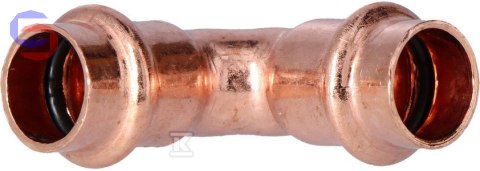 CONEX B PRESS Łuk dwukielichowy 90° 15mm CU