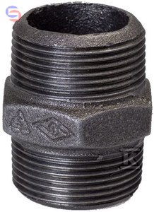 OPAL NYPEL N8 NR38 3/4" Czarny Gwintowany łącznik żeliwny