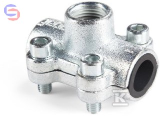 GEBO ANB Obejma montażowa 1"x1/2" stalowa 0.44kg