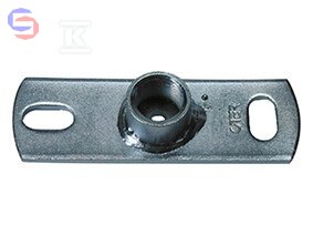 WAVIN QS Płytka montażowa M10 120x40x4mm stal