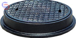 KACZMAREK Diamir 315 Pokrywa żeliwna DN315 Kl.B125 26kg