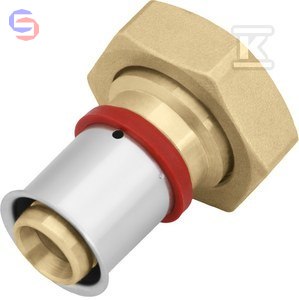 KAN-therm PRESS FITTINGS Półśrubunek mosiężny 32x1"