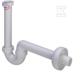 VIEGA Syfon rurowy do bidetu 5/4" x 32 biały tworzywo