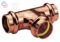 CONEX BPRESS GAS 5000 Trójnik równoprzelotowy 15 CU B Press Gas