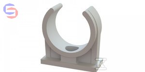 ONNLINE Uchwyt U-28 biały 100 sztuk 0,006kg