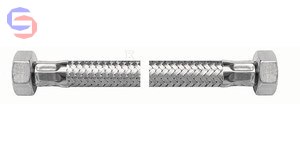 VALVEX VIPER PLUS Wężyk przyłączeniowy GW 1/2" L20 stal nierdzewna