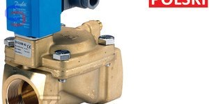 DANFOSS EV220B 40B NC Zawór elektromagnetyczny G1 1/2" mosiądz/EPDM 0,3-16 bar