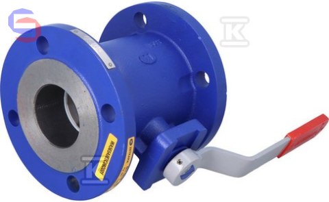 ZETKAMA 565 Zawór kulowy kołnierzowy DN65 stalowy 11.7kg