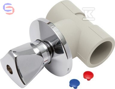 KAN-therm PP FITTINGS Zawór grzybkowy podtynkowy 25 mm PP-R