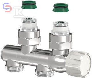 FLAMCO VARIOCON DESIGN Zawór termostatyczny 2-rur 1/2" chromowany