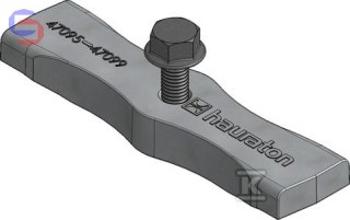 HAURATON FASERFIX KS 100 Blokada rusztu żeliwnego 40x117x28mm 0,11kg