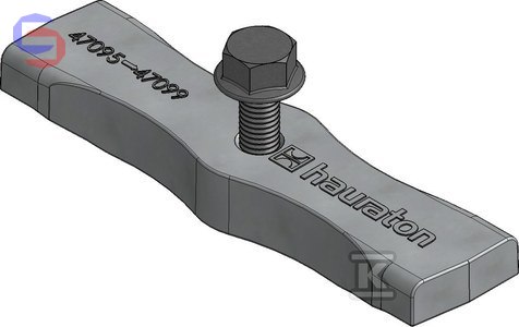 HAURATON FASERFIX KS 100 Blokada rusztu żeliwnego 40x117x28mm 0,11kg