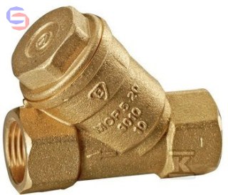 VALVEX Filtr skośny do gazu 1/2" 0.21kg 0.034x0.056x0.064m