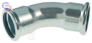 KAN-therm STEEL FITTINGS SPRINKLER Kolano 45° 54x54 mm stal węglowa