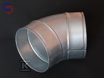 KRZYS-POL KSOC45100 Kolano 45° 100mm Ocynk