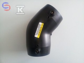 AGRU Kolano elektrooporowe 45° 160 SDR7.4/SDR17 PE