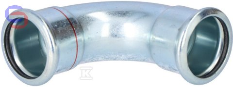 KAN-therm STEEL FITTINGS SPRINKLER Kolano 90° 35x35 mm stal węglowa
