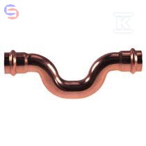 CONEX B PRESS Łącznik obejściowy dwukielichowy 22 CU