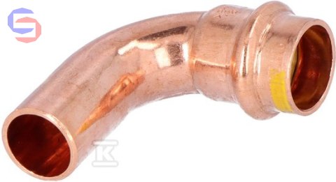 CONEX BPRESS GAS 5000 Łuk jednokielichowy 90° 18 mm Cu